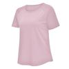 Plus Size Women's Mesh Short Sleeve Sport Top - Breathable Yoga, Gym, Running Cover-up