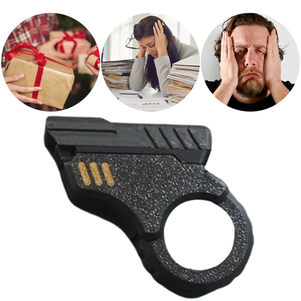 3D-печатный успокаивающий спиннер EDC, эффективное снижение стресса, офисные настольные игрушки, маленькие игрушечные пистолеты для людей, страдающих тревожностью и СДВГ