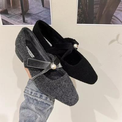 Винтажные женские туфли Мэри Джейн с квадратным носком, удобные на мягкой подошве, на среднем каблуке, лаконичные туфли для вечеринки и свадьбы