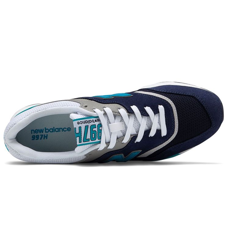 New Balance 997H Унисекс Неоновый Аква Низкие Марафонские Кроссовки CM997HCT