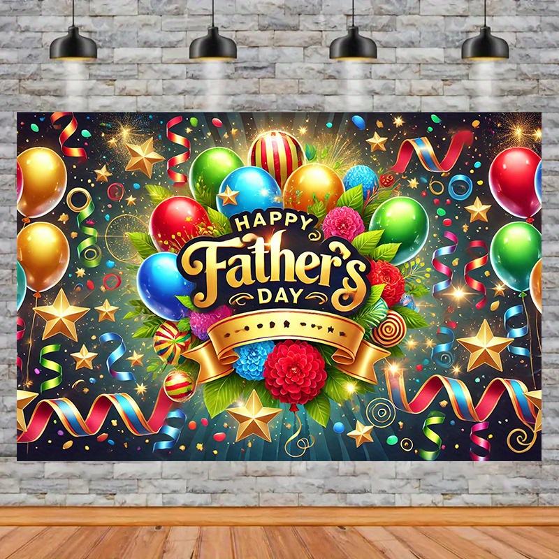 Rose gold birthday party background, with balloons and shiny diamonds - elegant tassel "Happy Birthday" design