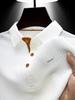 Men's Work Casual Polo Shirts, Quick Dry Soft Short Sleeve Golf Shirt for Outdoor & Office Wear