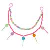 Candy-colored Lollipop Waist Chain Double-layer Resin Chain Keychain Acrylic Trousers Chains  Girls