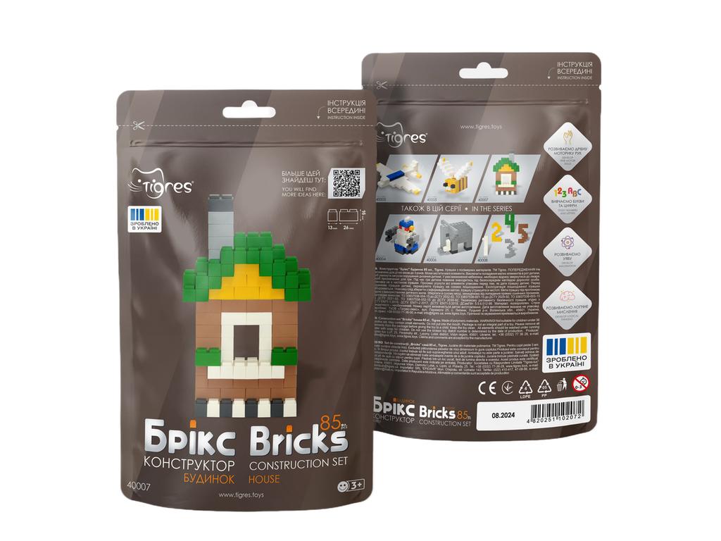 Klocki Konstrukcyjne Bricks - Dom - 85 El.