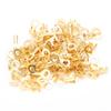 100PCs Lug  Terminals Brass Cold Pressed Cable Crimp Ends Connector M4 4.2mm
