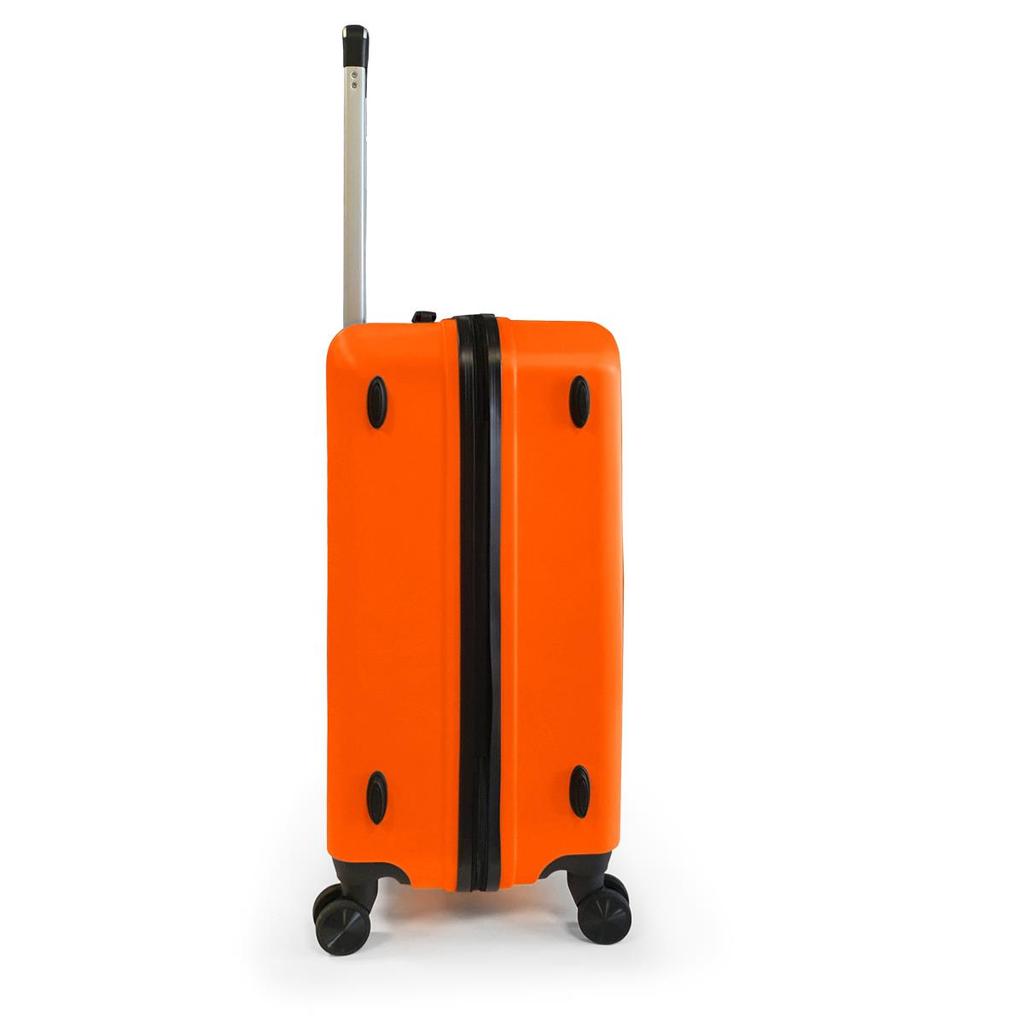 coral high Чемодан большого размера из АБС-пластика оранжевого цвета 16523