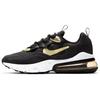 Air Max 270 React Черный Металлик Золотая Звезда GS BQ0103-018