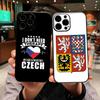 for Motorola Moto G54 G05 G24 G67 G55 G75 G9 G85 G15 G57 G86 Power Edge 50 30 Ultra Fusion neo Pro Case Flag The Czech Republic