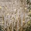 12PCS 12cm Transparent Icicle Thread Xmas Tree Drop Ornament Creative Ice Strip Pendant  Home