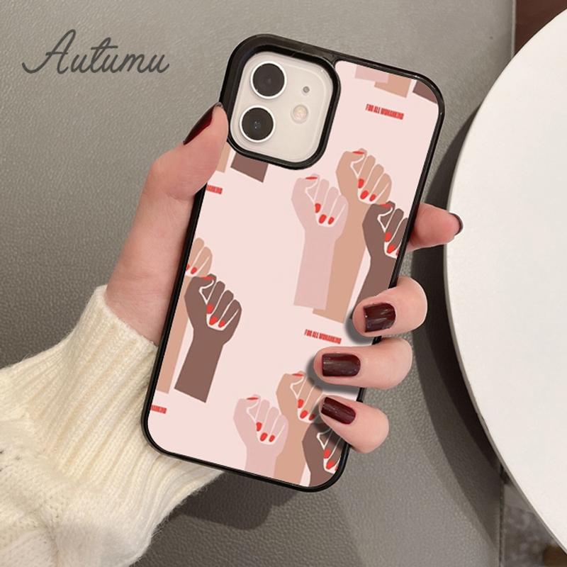 Чехол для телефона Feminist Feminism для iPhone 11 12 13 14 Pro Max mini X XR XS SE 2020 6S 7 8 Plus Samsung Galaxy S21 S22