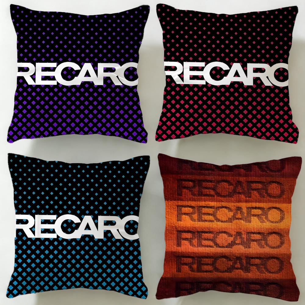 Классический бренд Recaro Чехол для подушки Мягкий и легко моющийся Наволочка – Универсальный для дивана, кровати, путешествий и офиса