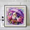 New Arrival 5D DIY Full Circle Diamond Painting "Cute Parrot" Embroidery Cross Stitch Home Decor Gift