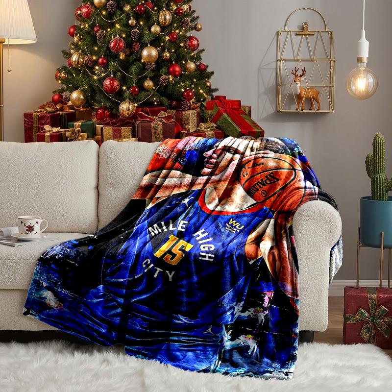 Jo-kic's Denver Dominance Blanket Lightweight Ideal Bedding Blanket Perfect for Travel, Camping, Living Rooms, Offices, Sofas, Fan Christmas gift