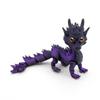 Home Office 3D Printed Dragon Long Haired Dragon Action Figure Dragon Model Toy  Desktop Ornament