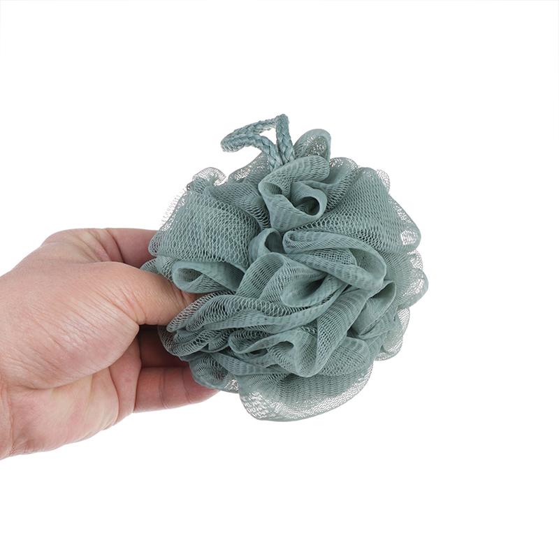 1 шт. шарик для ванны из люфы, сетка, губка, молочный душ, принадлежности для ванной, мягкий цветок