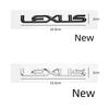 3D Хромированные Глянцевые Черные ABS Буквы LS350 LS400 LS460 LS460L LS500 LS500h HYBRID Эмблема Для Багажника Автомобиля Значок Наклейка