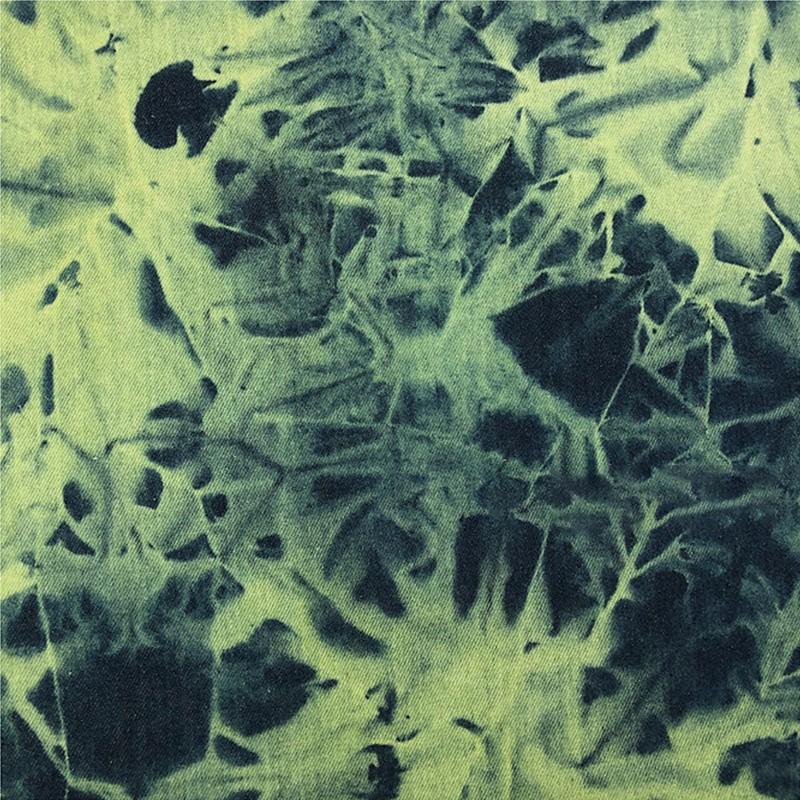 50x170 см Стиранная джинсовая ткань тай-дай для шитья своими руками Плотная хлопковая ткань для пальто Одежды Стиранный Разноцветный Дизайнерский Материал