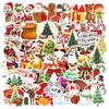 Christmas Stickers Santa Snowflake Stickers for Kids Merry Christmas Decorations Stickers for Envelopes Gifts Tags Crafts