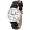 Q&Q Watch Analog Snoopy Waterproof Leather Strap AA95-9854 Women's Black