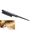 1Pcs Hairdressing Three Row Hair Comb Fluffy Bristle Curling Comb