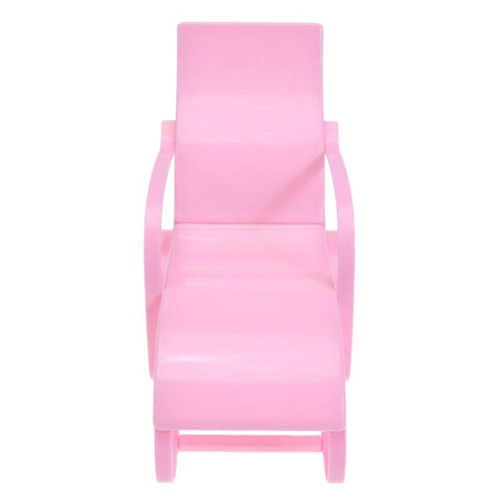 Children' Gift Garden Bench Toy Accessories Doll Beach Chair Foldable Deckchair Dollhouse Furniture