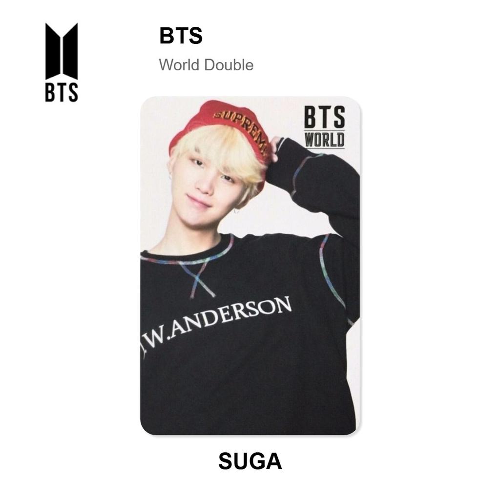 BTS Официальная фотокарточка World Double