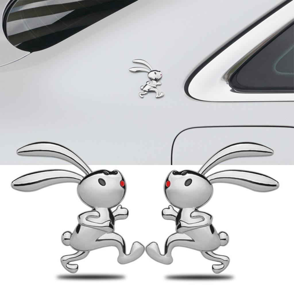 Rabbit Car Sticker, Rabbit Car Decal | Cute Animal Auto Window Adhesive Decoration,Car Animal