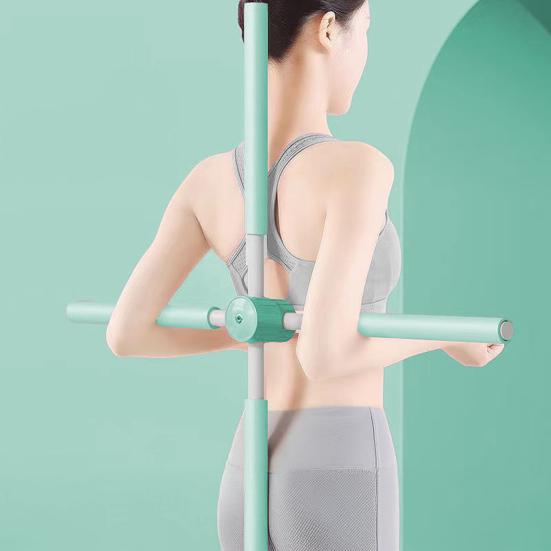 Палка для йоги корректор осанки для мужчин и женщин облегчение боли в спине и шее коррекция сутулости тренировка осанки шест верхний нижний растяжитель выпрямитель спины