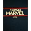 Футболка женская / женская с надписью Captain Marvel