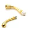 Brass 45/135 Degree Car Bike Tyre Valve Tube Tire Repair Tools Tire Stem Extender Extension Adaptor