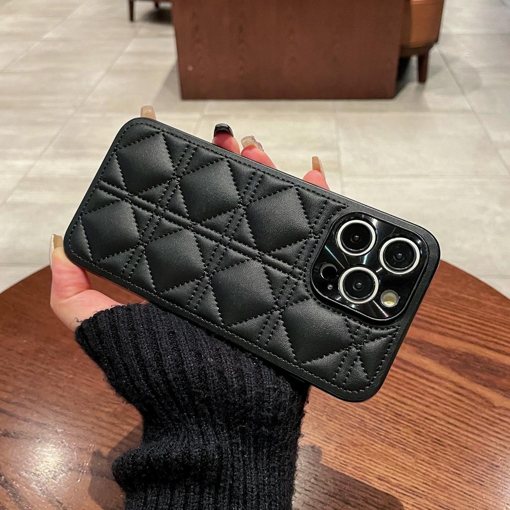 Ультра-роскошный кожаный чехол для телефона iPhone 14 13 12 Pro Max, противоударный и противоударный чехол для телефона iPhone 16 15 Plus Pro Max