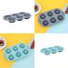 Cake Mold Food Grade Silicone Donut Cake Mold Non-Stick Easy Release Baking Mold for Muffins Cupcakes Kitchen Cooking Accessory