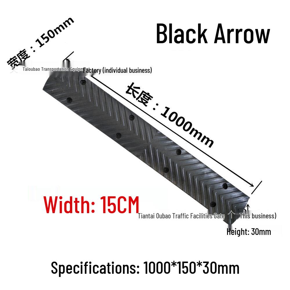 Немоторизованная полоса Мини-лежачий полицейский и Противоскользящая полоса для велосипедов и пешеходов