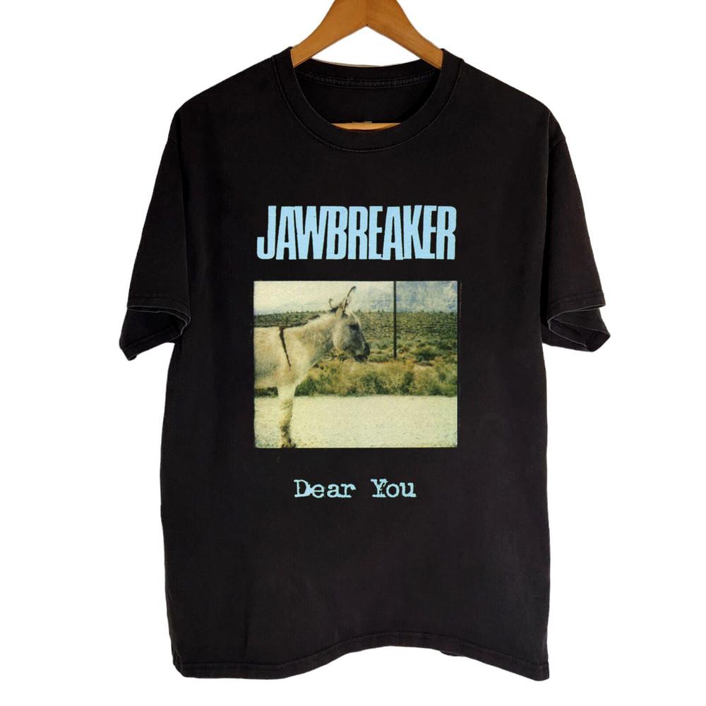 Jawbreaker Band Дорогой ты Футболка с коротким рукавом Черная Все размеры Подарок для фаната Футболка OM111 Унисекс Футболка