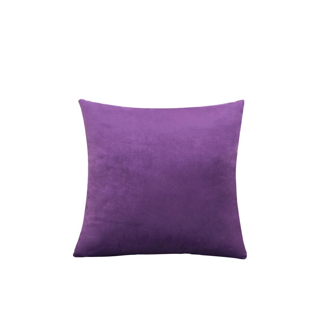 Solid Color Velvet Cushion Cover Candy Color Pillow Case For Sofa Car Home Decorative Pillow Cover Decoration 50*50 55*55
