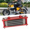 Motorcycle Cooler, 17PCS Motorcycle Cooler Radiator Set, 4 Row