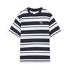 Puma Базовый полосатый топ с круглым вырезом и коротким рукавом Aster Унисекс 633854-16