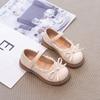Кожаная обувь для девочек 2025 весна и осень новая в британском стиле детская обувь на мягкой подошве одинарная обувь для девочек мода Лолиты туфли принцессы тренд
