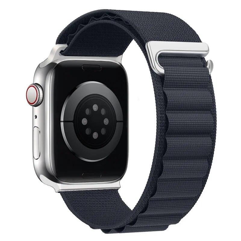 Ремешок-петля Alpine для Apple, ремешок для часов 49 мм, 44 мм, 40 мм, 45 мм, 41 мм, 42 мм, 38 мм, 40, 44, 45 мм, браслет iWatch Ultra series 7, 6, 5, 3 se 8