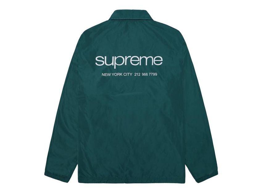 Supreme Nyc Coaches Jacket Green