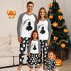 Halloween Day Prints Family Matching Long Sleeve Tops+Pants Set Family Matching Sets
