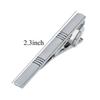 4pcs Tie Clip,tie Pin Men's Tie Clip,silver Tie Clip Clip Clip Set,2.3 Inches Metal Buckle yu