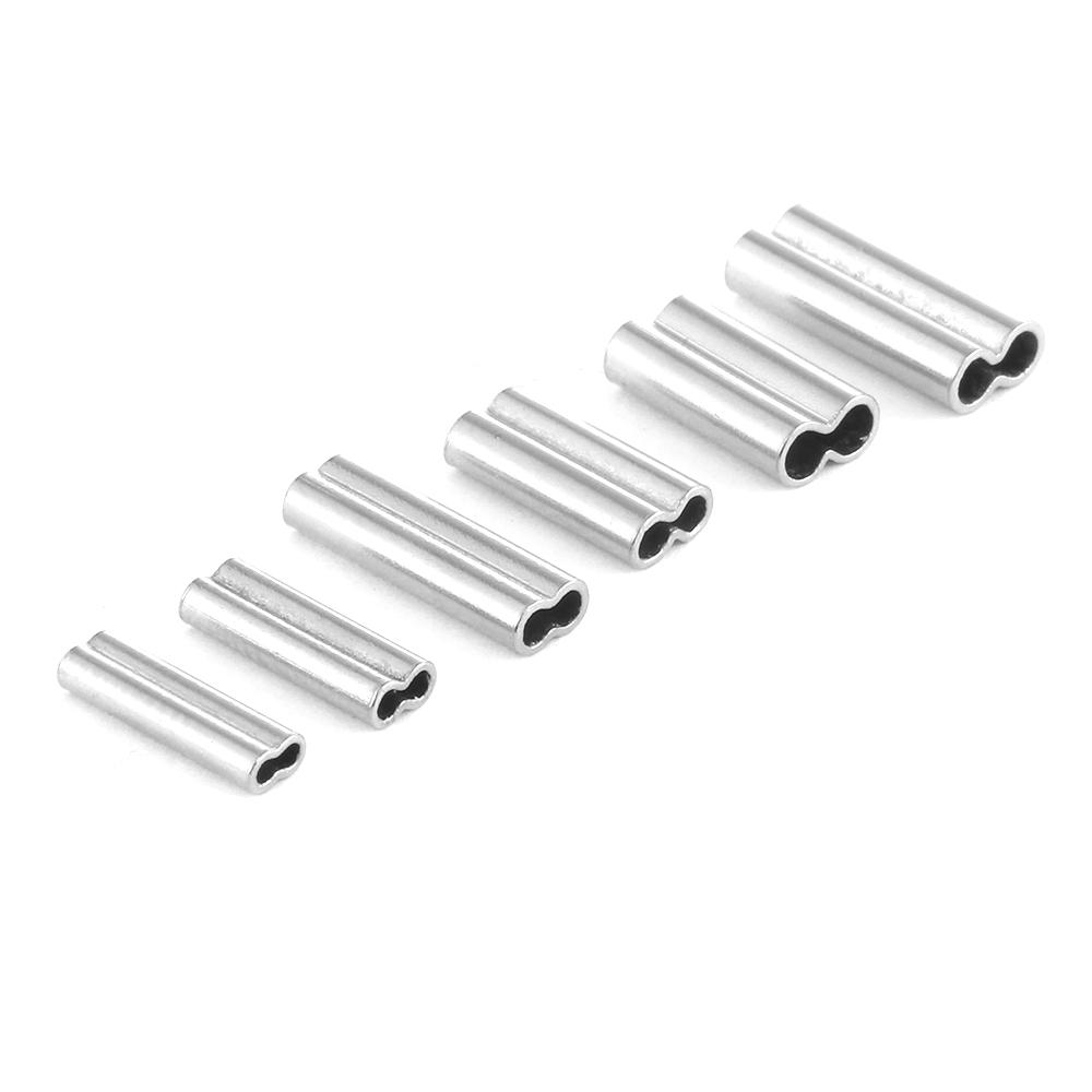 High Quality Connector Line Crimping Sleeves Fishing Wire Tube Double Copper Tube Stainless Steel