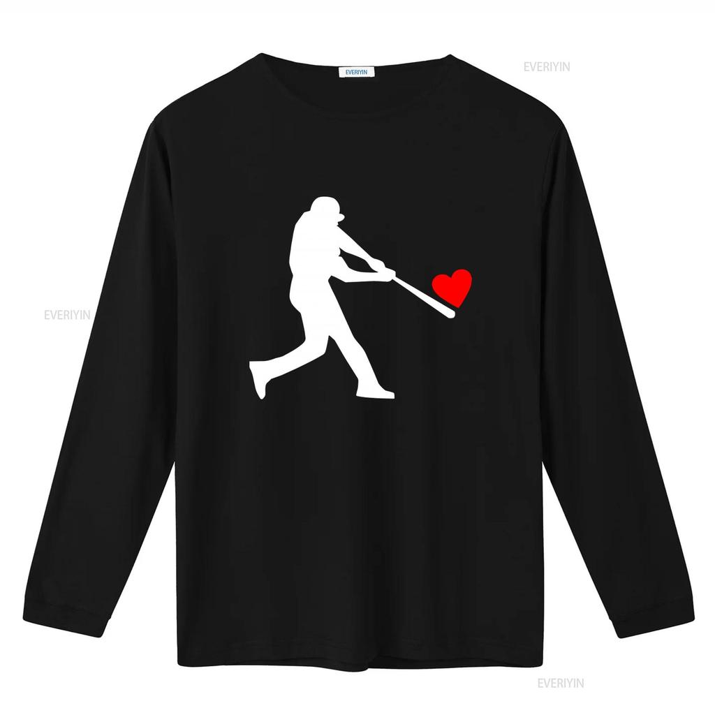 Baseball Funny Valentine T Shirt for Soft Cotton vintage Washed Slightly Top For Everyday Wear homme graphic Breathable