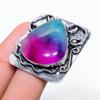 Rainbow Solar Quartz Gemstone 925 Sterling Silver Gift Jewelry Ring Size 9