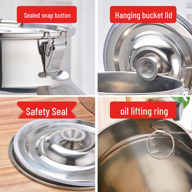 Shengjia Food Grade 304 Stainless Steel Storage Barrel