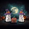 Popular Halloween Compatible Lego Small Particles Building Block Ghost Pumpkin Puzzle Assembled Toy Gift