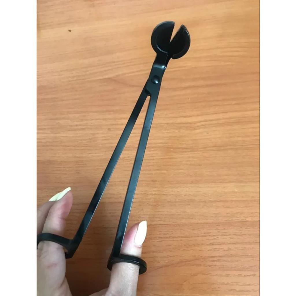 Триммер для фитиля свечи, ножницы для обрезки масляной лампы, крючок для уничтожения свечей, инструмент для стрижки, черный