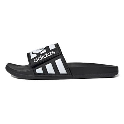 Унисекс шлепанцы Neo Adilette Comfort Adj Желтый Перекрестный Черно-белый 'Черно-белый' FY3037