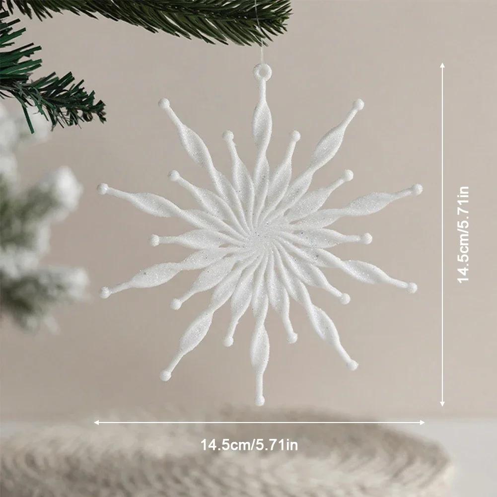 Vivid Christmas Scene Pendant for Tree Decoration Home Bedroom Backyard Venue - Festive Holiday Ornament